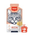Суп для котів зі шматочками філе лосося та тунця Wanpy Meat Broths Salmon&Tuna, пауч 50 г Wanpy - 1 - 6927749871712