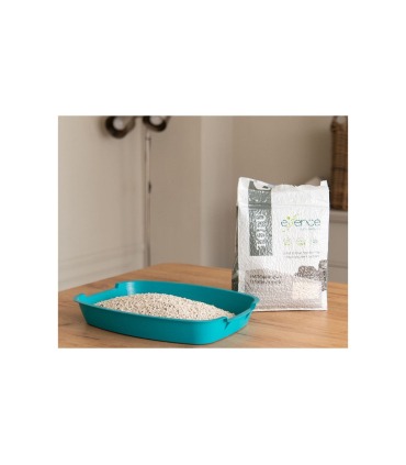 Наповнювач з тофу для котячого туалету для екстра поглинання запаху Essence, з вугіллям, 1-4 мм, 6 л Essence - 2 - 4820261920048