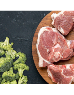 Напіввологий корм для дорослих собак всіх порід  Orygo Pork з іберійською свининою та броколі, Світ Корму 2