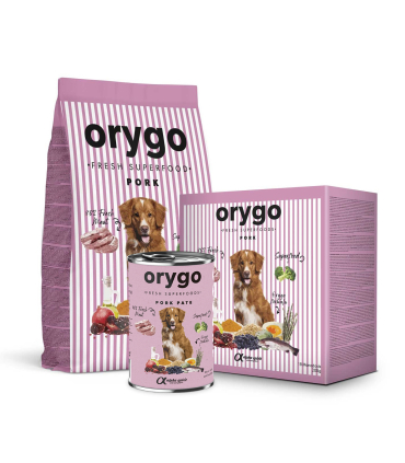 Паштет  для собак усіх порід Orygo Pork Pate, Світ Корму