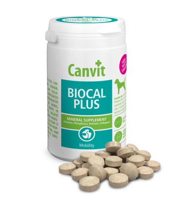 Харчова добавка для  собак малих порід Canvit Biocal Plus