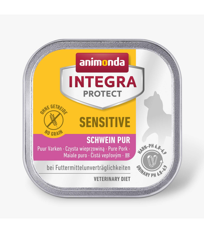 Дієтичний корм для котів з харчовою алергією Animonda Integra Protect Sensitiv зі свининою, 100 г