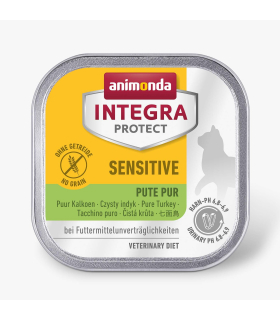 Дієтичний корм для котів з харчовою алергією Animonda Integra Protect Sensitiv з індичкою, 100 г