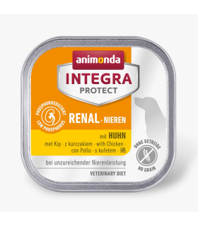 Дієтичний корм для собак з нирковою недостатністю Animonda Integra Protect Renal з куркою, 150 г