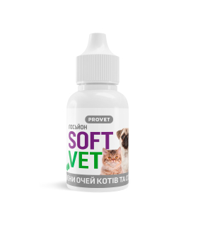 Лосьйон для гігієни очей Provet SOFTVET для котів і собак, на натуральній основі PR244007 1 2