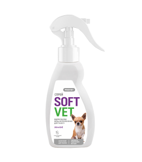 Спрей відлякувач для собак PROVET SOFTVET від місць не призначених для туалету 250 мл PR244016 1