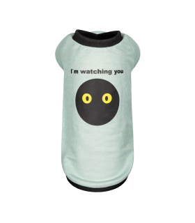 Футболка для собак Pet Fashion "Oscar" бавовняний трикотаж, рібана, блакитна PR441402 2