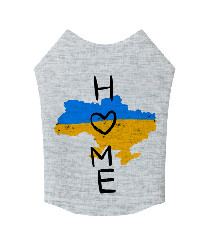 Майка для собак WAUDOG Clothes  з малюнком, дім