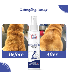 Спрей для розплутування ковтунів Pet Clean DETANGLING SPRAY кондиціонує та робить гладенькою шерсть собак та котів 200 мл PC153 2