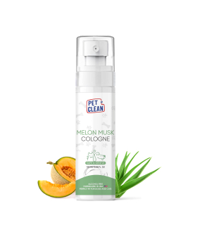 Парфумований спрей після грумінгу Pet Clean PET COLOGNE MUSK MELON освіжаючий, з ароматом мускусної дині 100 мл PC026