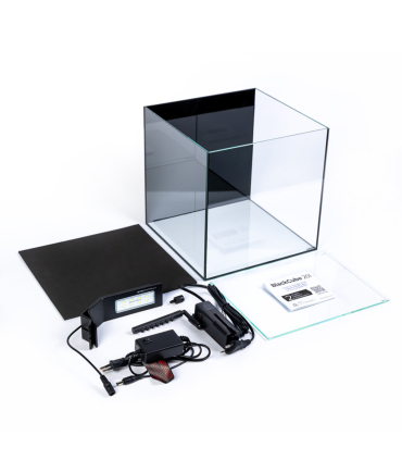 Акваріумний набір з чорною задньою стінкою BlackCube 20 літрів, скло 4 мм