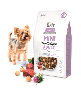 Brit Care Mini Raw Delights Beef - беззерновий корм для малих собак