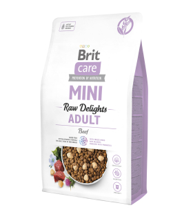 Brit Care Mini Raw Delights Beef - беззерновий корм для малих собак 2