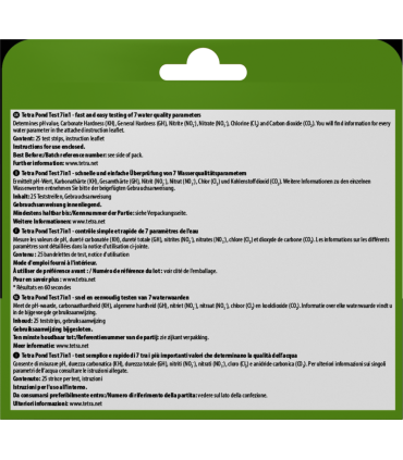 Тести якості води для ставка Tetra 7 в 1