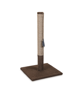 Дряпка стовпчик для котів "Мімі Brown" Природа джутова 66 см PR244301