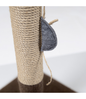 Дряпка стовпчик для котів "Мімі Brown" Природа джутова 66 см PR244301 2