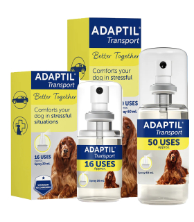 Спрей для зниження занепокоєння у собак Adaptil Transport 20 мл та 60 мл