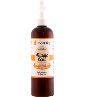Професійний спрей DezynaDog Magic Dry розплутування ковтунів та сплутувань, зниження статики покращення стану шерсті 126078