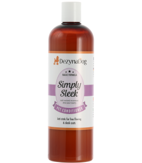 Професійний кондиціонер Dezynadog Simply Sleek Drop Coat зменшення електризації сплутаної довгої шерсті 450 мл 126013