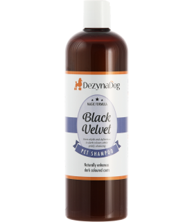 Професійний шампунь Dezynadog Black Velvet Colour Enhance посилює колір чорної і темно-коричневої шерсті 500мл 125033