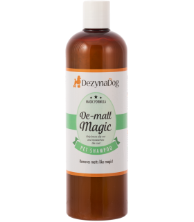 Професійний шампунь Dezynadog De-Matt Magic для сухої пошкодженої шерсті від ковтунів та спутаного волосся, зволоження 125056