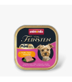 Вологий корм для собак мініатюрних порід Animonda Vom Feinsten Adult Mini з куркою, гускою та петрушкою 100 г AM-82359