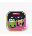 Вологий корм для собак мініатюрних порід Animonda Vom Feinsten Adult Mini з яловичною, качкою та орегано 100 г AM-82361