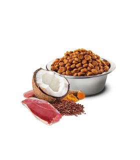 Дієтичний сухий корм для дорослих собак при харчовій алергії Farmina N&D Quinoa Skin&Coat з качкою та кіноа 2