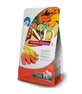 Сухий корм для собак середніх та великих порід Farmina N&D Tropical Selection з лососем