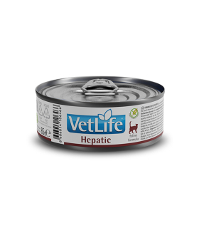 Дієтичний вологий корм при хронічній печінковій недостатності для котів Farmina Vetlife Hepatic