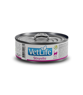 Дієтичний вологий корм при струвітних каменях для котів Farmina Vetlife Struvite