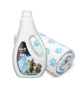 Гель для прання речей домашніх тварин AnimAll Clean Home без аромату, 1л
