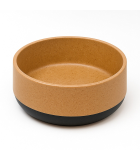 Бамбукова миска Swastic BAMBOO для собак 360 мл коричнева, не ковзка SWT 4041