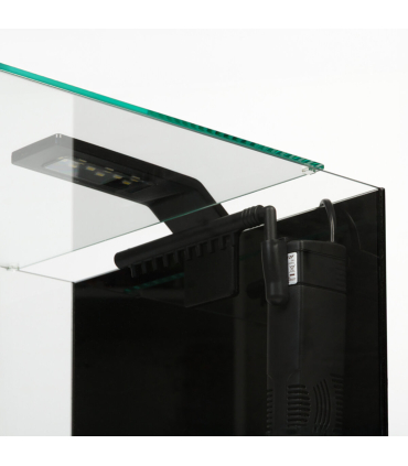 Акваріумний набір з чорною задньою стінкою AquaLighter BlackCube 30 літрів, скло 4 мм