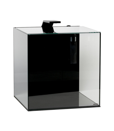 Акваріумний набір з чорною задньою стінкою AquaLighter BlackCube, 7148