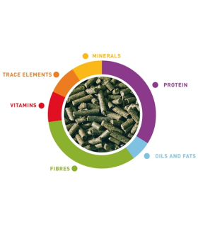 Корм для кроленят Padovan Junior coniglietti 850 г 2