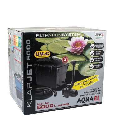 Фільтр для ставка зі стерилізатором Aquael KlarJET до 5000 л