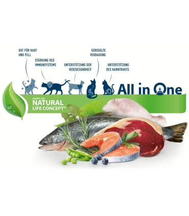 Паштет для котів з птиці та яловичини Happy Cat Minkas Duo, 100 г