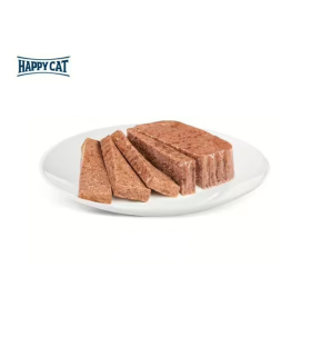 Паштет для котів з яловичини та кролика Happy Cat Minkas Duo, 4001967173468 2