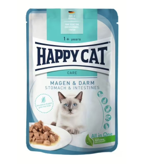 Вологий корм для котів з чутливим травленням Happy Cat Stomach & Intestines, 85 г