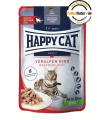 Вологий корм для котів з яловичиною Happy Cat Bavarian Beef, 85 г