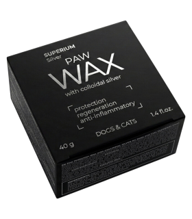 Віск для захисту лап для котів та собак SUPERIUM Silver, 40 г 2