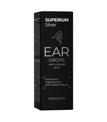 Краплі вушні для котів та собак SUPERIUM Silver, 30 мл