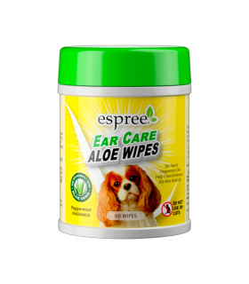 Вологі серветки для вух собак з алое  Espree Ear Care Wipes, 60 шт
