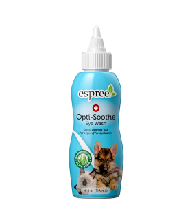 Миючий засіб і ополіскувач для очей собак та котів Espree Optisoothe Eye Wash з алое вера, 118 мл