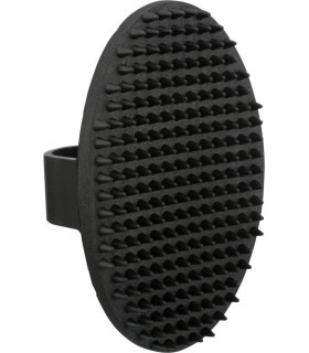 Щітка Trixie для котів масажна з шипами гумова з петлею для рук 8*13см Trixie - 1 - 4011905023366