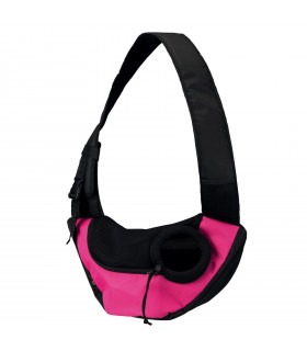 Сумка-переноска Trixie для собак Sling фронтальна з поліестеру рожева/чорна до 5кг 50*25*18см Trixie - 1 - 4011905289564