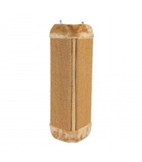 Дряпка Trixie для котів кутова із сизалю/плюшева коричнева 32*60см Trixie - 1 - 4011905043432