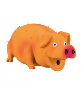 Іграшка Trixie для собак Порося з щетиною та звуком латексне 21см Trixie - 1 - 4011905354996 2