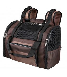 Рюкзак-переноска Trixie для собак Shiva з поліестеру коричневий до 8кг 41*30*21см Trixie - 1 - 4011905288710